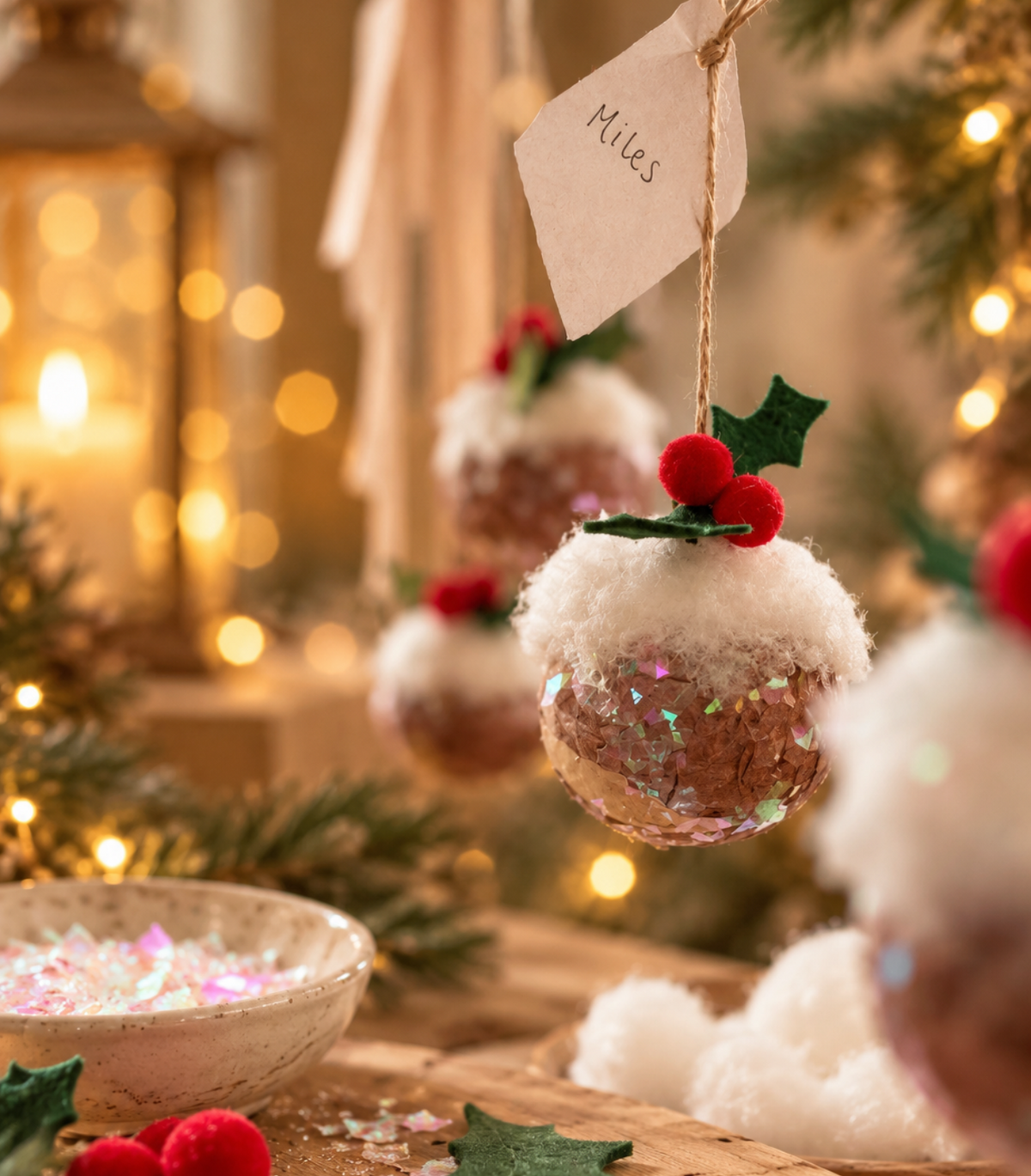 Christmas Pudding Bauble Drop-in - Sunday 6th December